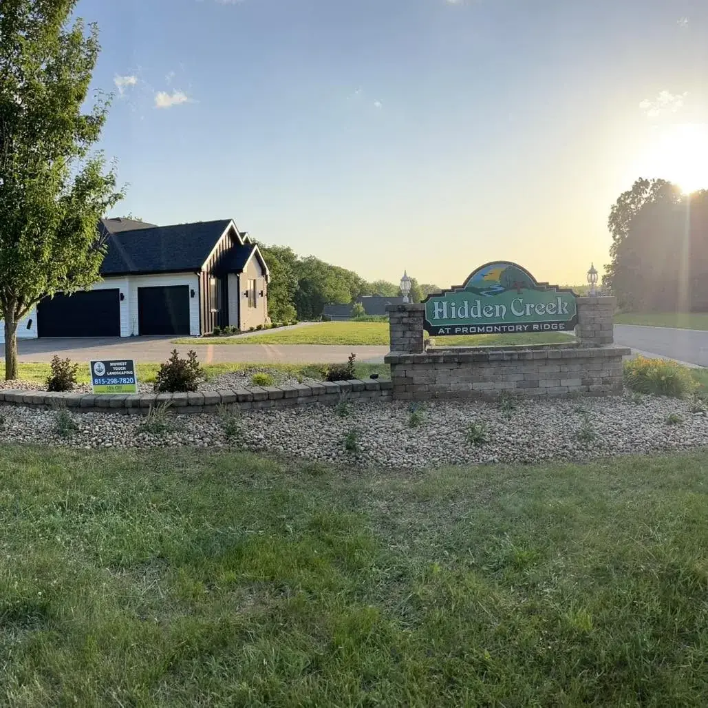 Hardscaping project by Midwest Touch Landscaping LLC