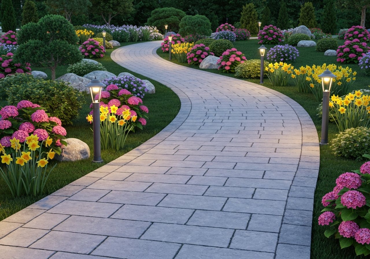 Walkway Landscaping